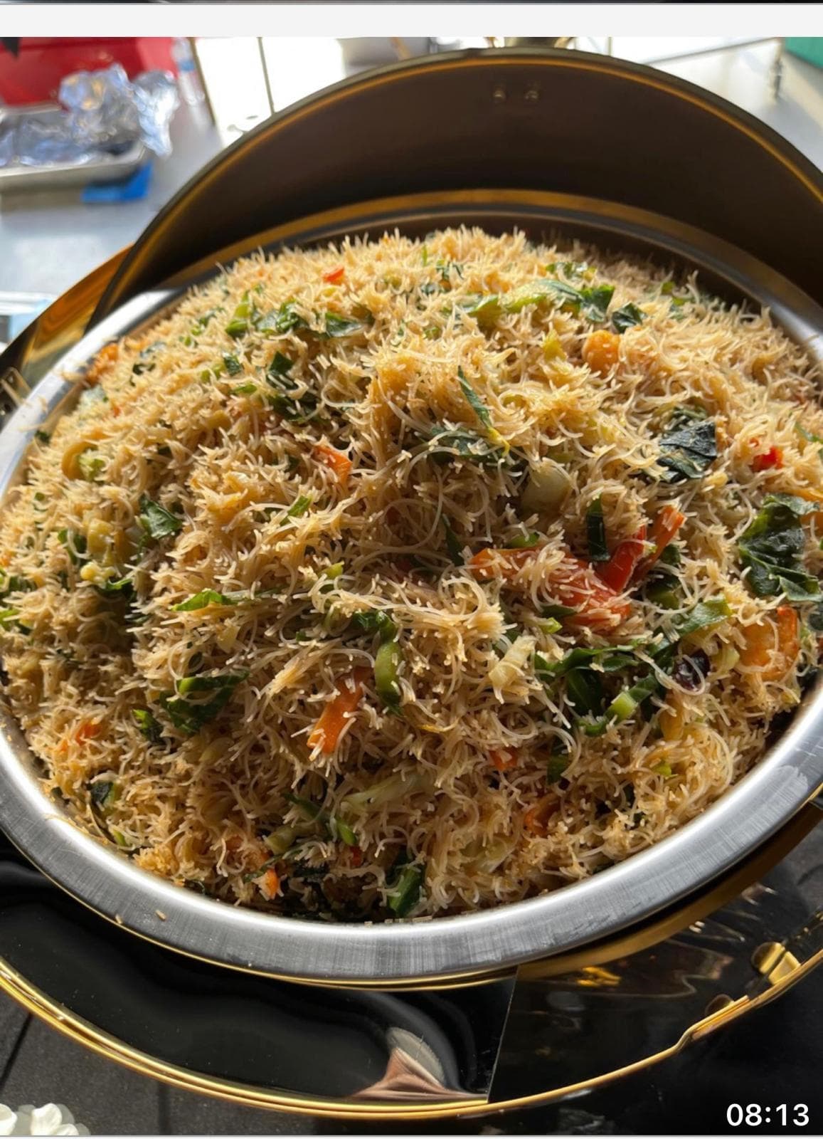 friedrice new image showing Afro-fusion catering presentation